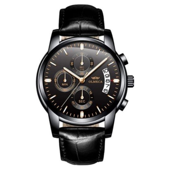 Other - High Quality Leather Men's Chronograph Watch